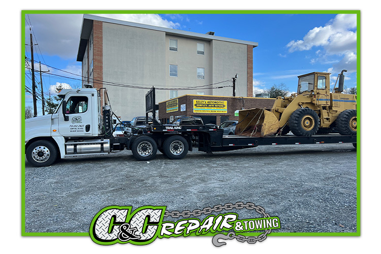 Equipment Transport In Newberry Township Pennsylvania | C&Amp;C Repair &Amp; Towing